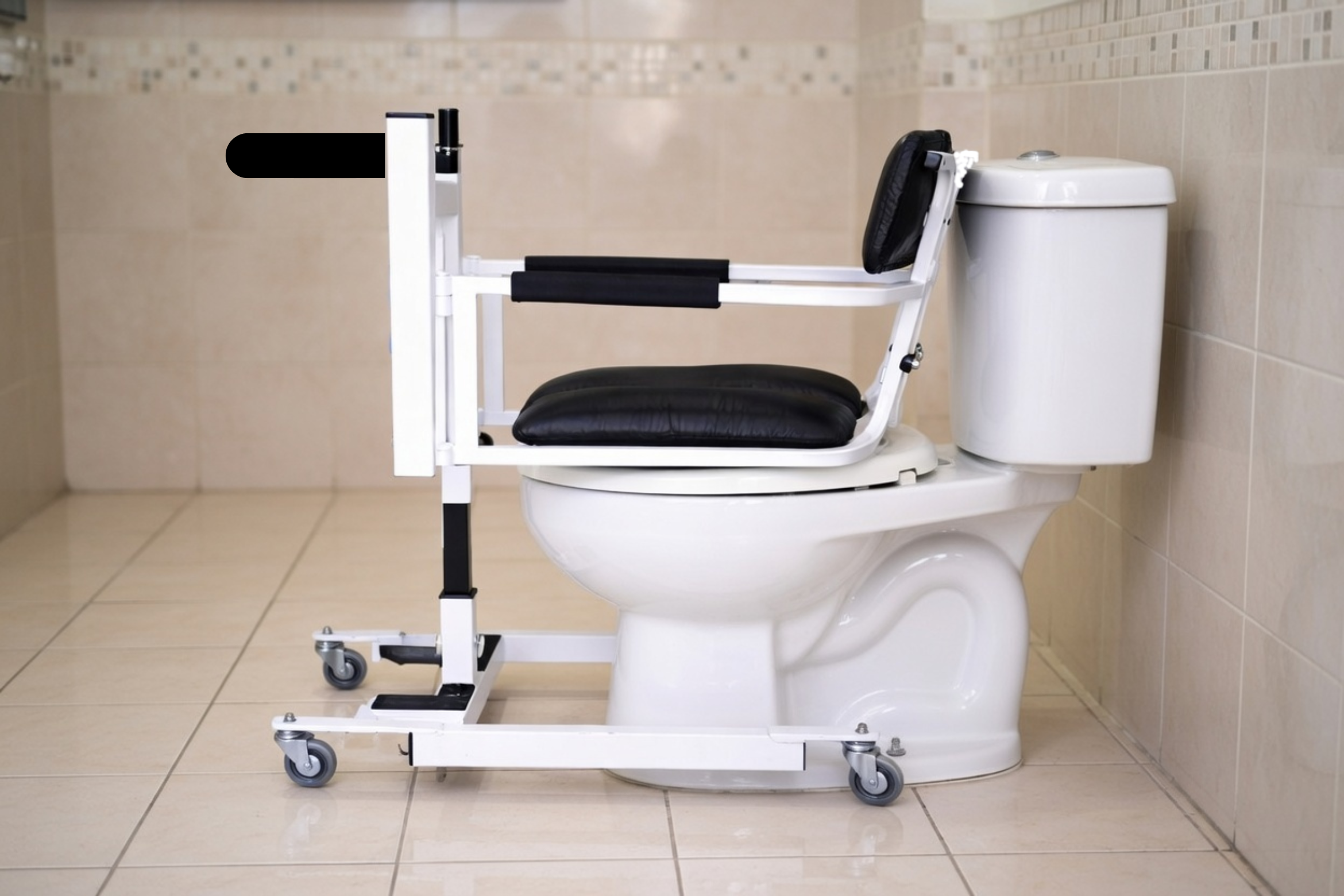 Silla Transfit en Inodoro